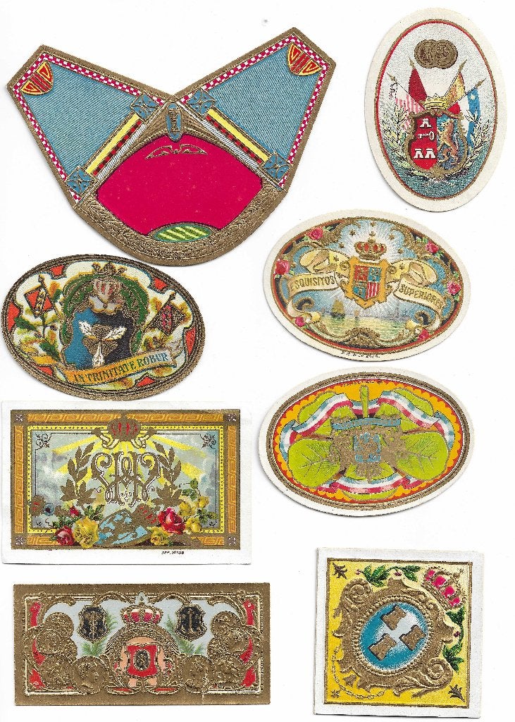 Verzameling sigarenbandjes, Verzamelen, Ophalen of Verzenden, Gebruikt, Sigarenbandjes