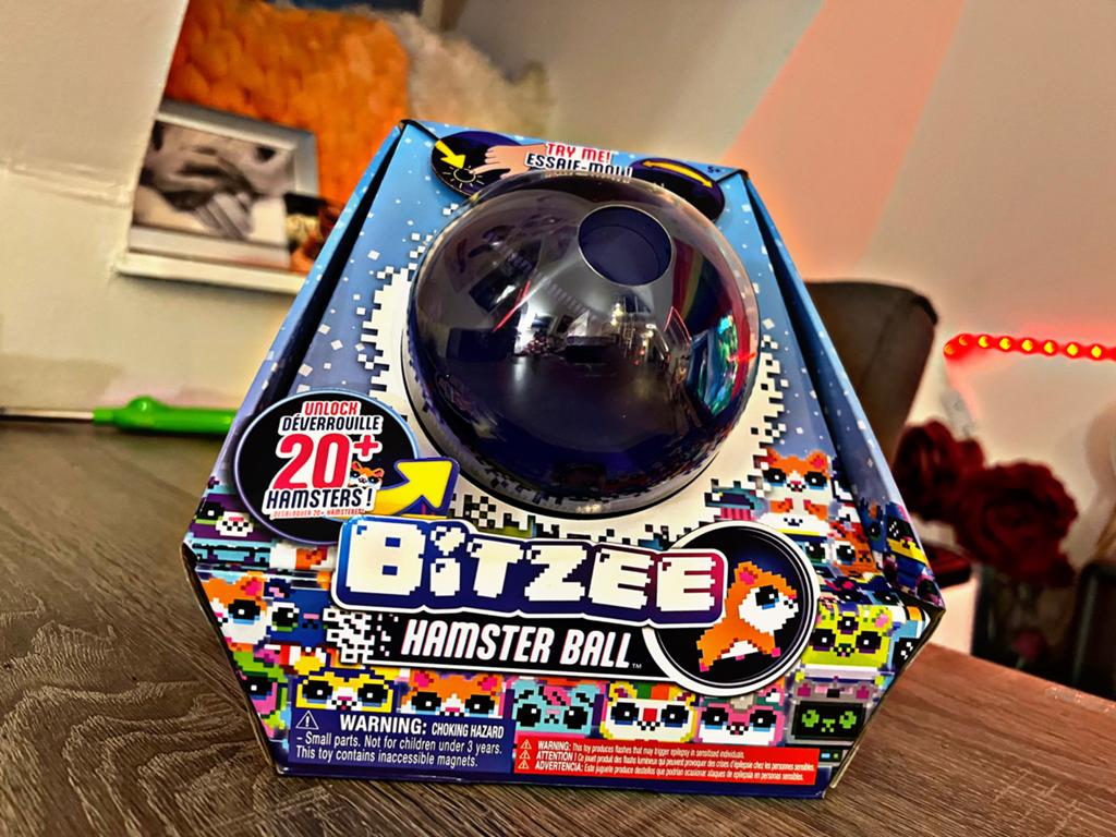 Bitzee Hamster Bal ~ Interactief Digitaal Huisdier, Ophalen, Nieuw, Jongen of Meisje