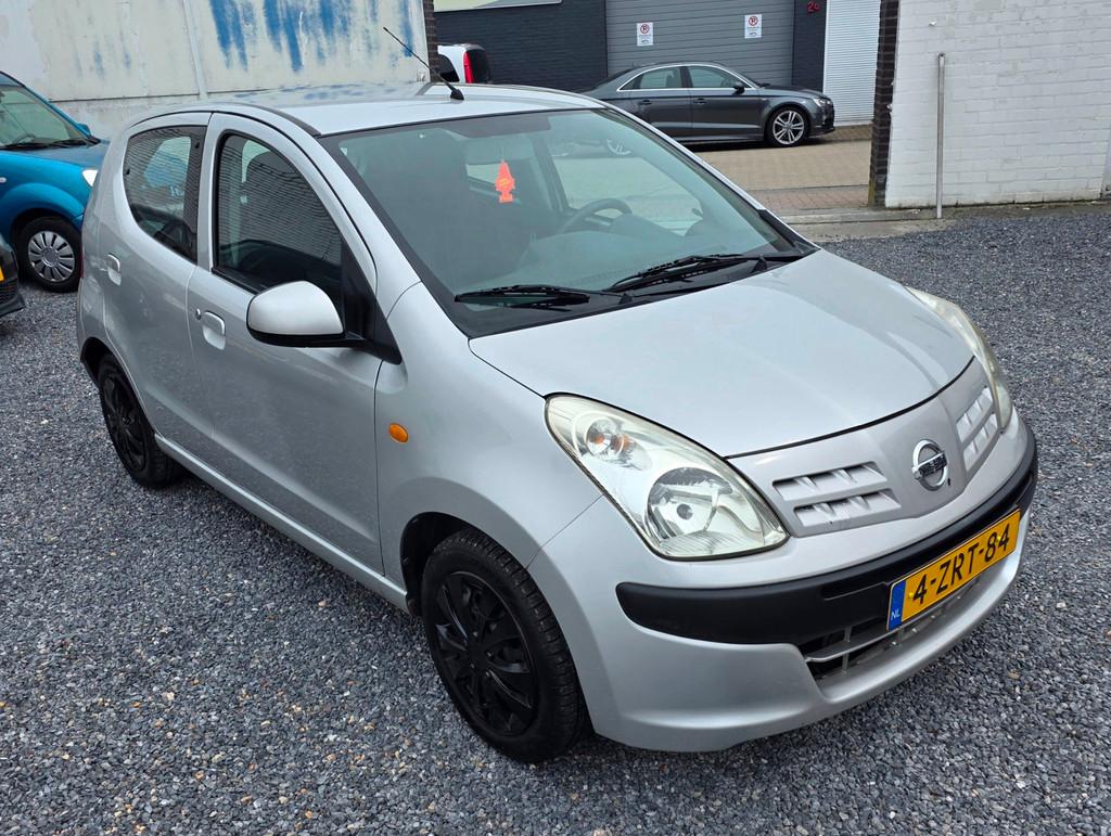 Nissan Pixo 1.0 Look 5 deurs Airco zeer netjes, Auto's, Nissan, Voorwielaandrijving, Euro 5, Stof, Gebruikt