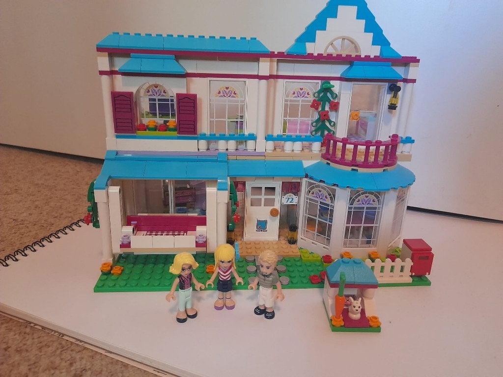 Lego Friends Stephanie's huis 41314, Gebruikt, Lego, Friends, Ophalen of Verzenden