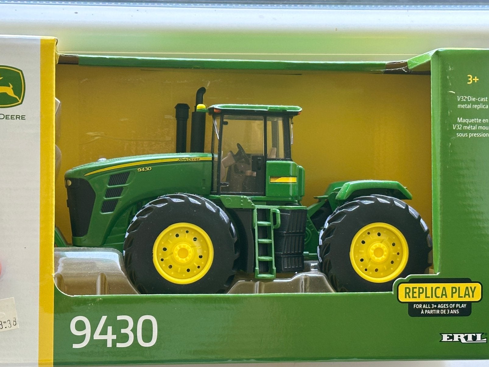 John deere 9430, Hobby en Vrije tijd, Modelauto's | 1:32, Ophalen of Verzenden, Zo goed als nieuw, Tractor of Landbouw, ERTL
