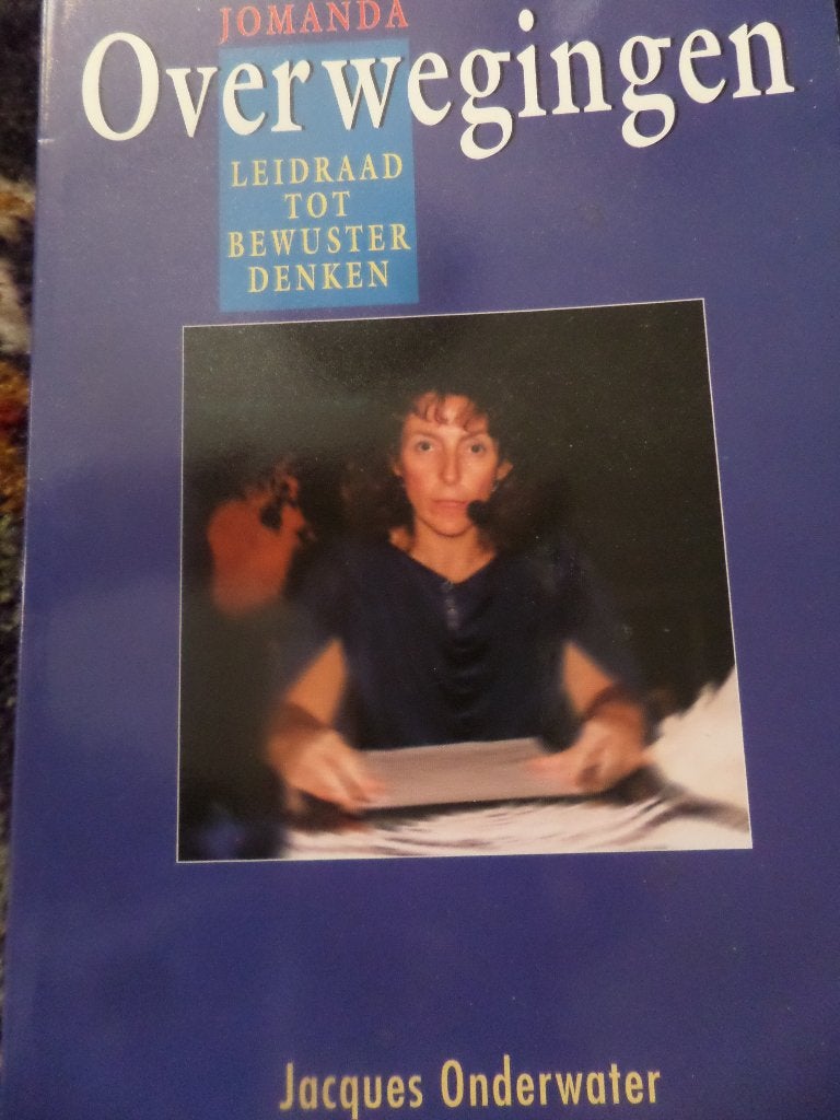Te Koop Boek Jomanda Overwegingen Leidraad tot Bewuste denke, Ophalen of Verzenden, Gelezen