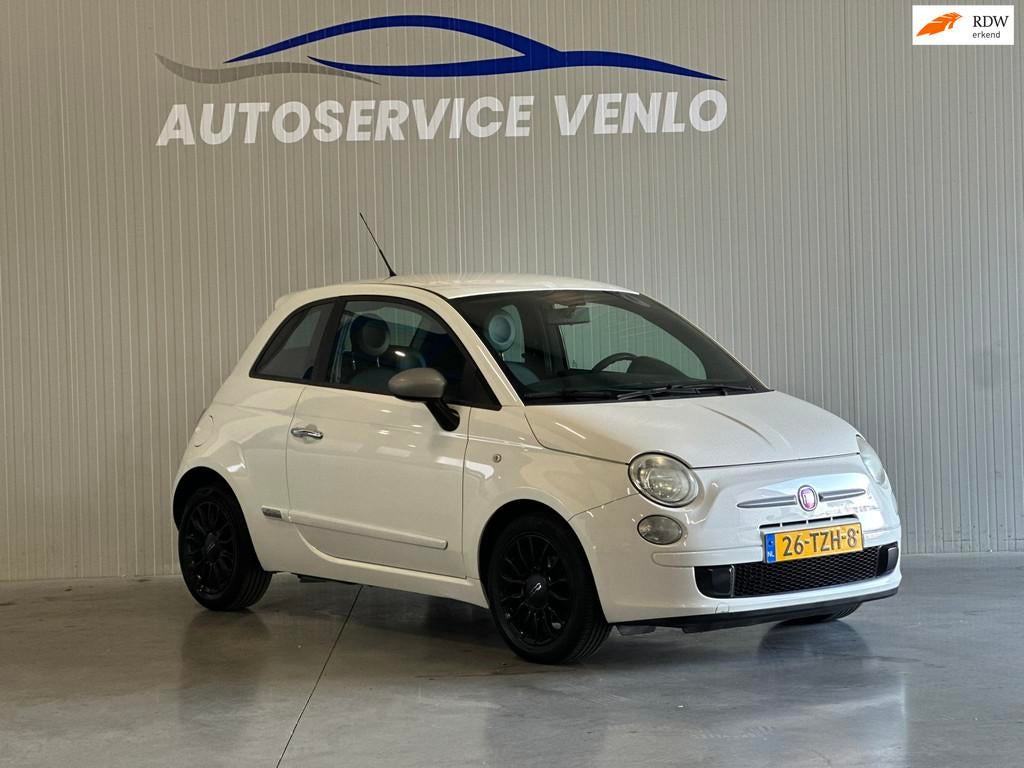 Fiat 500 0.9 TwinAir White | Nieuwe APK | CARPLAY (Apple/And, Auto's, Fiat, Voorwielaandrijving, Euro 5, 86 pk, Gebruikt