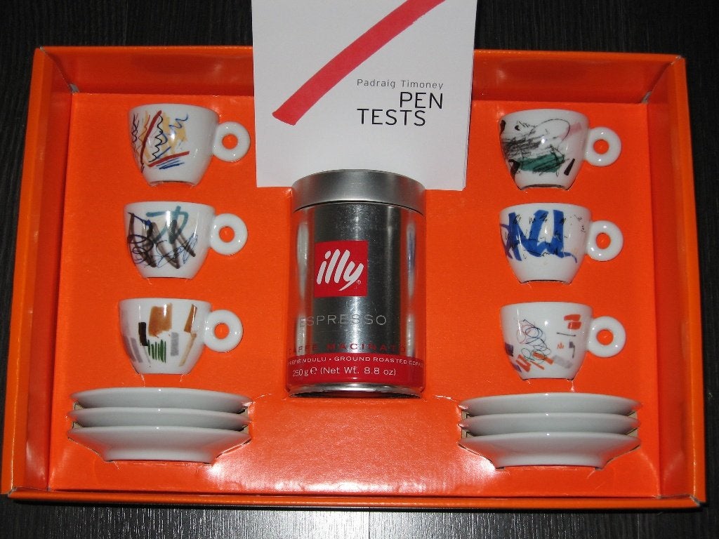 Illy Collection 2003 Pen Tests Espresso, Verzenden, Nieuw, Overige stijlen, Illy
