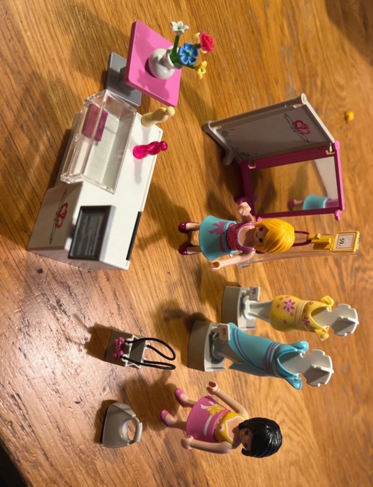 Playmobil modeboetiek met poppen en accessoires, Ophalen of Verzenden, Gebruikt, Meisje