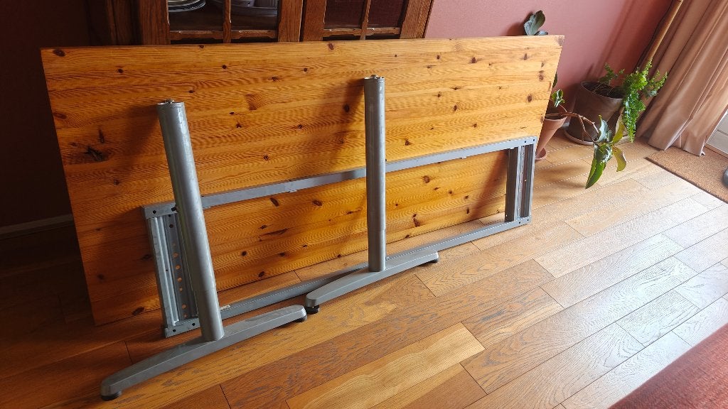 Bureau Ikea Galant, Huis en Inrichting, Ophalen, Overige typen, Gebruikt, Hout