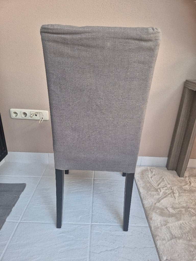 Eetkamerstoelen, Ophalen, Gebruikt, Grijs, Vijf, Zes of meer stoelen