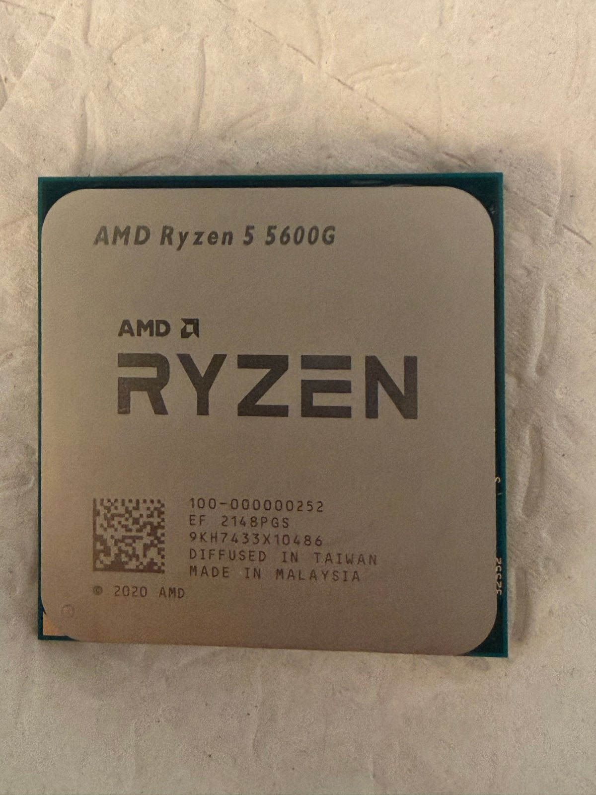 AMD Ryzen 5 5600G Processor, Ophalen of Verzenden, Zo goed als nieuw, 6-core, 4 Ghz of meer