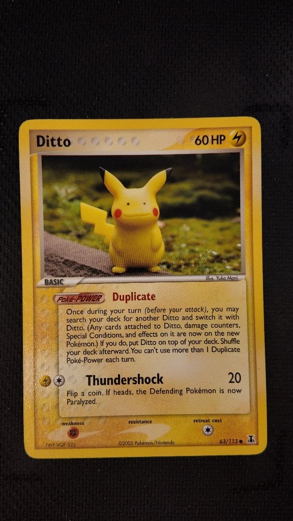 Ditto 6 63 Delta Species | Pokemon kaart, Ophalen, Zo goed als nieuw, Losse kaart