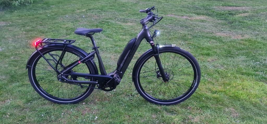 Elektrischefiets Flyer Upstreet5 7.03 is met Riem, Ophalen, Zo goed als nieuw, Overige merken