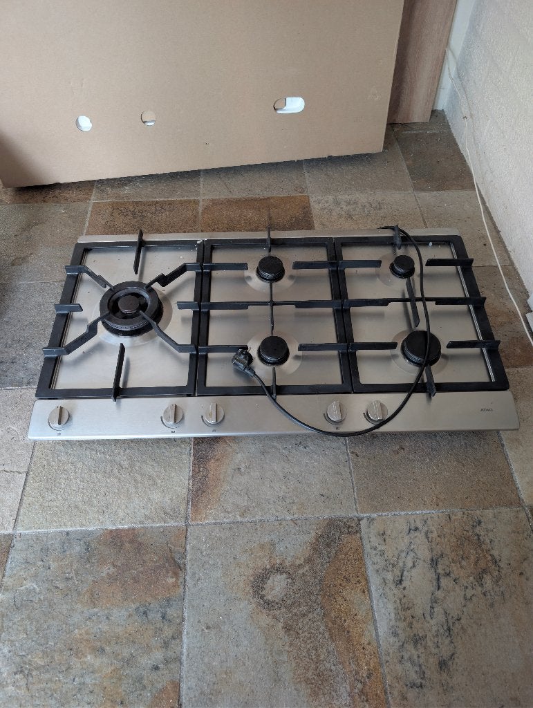 ATAG 5-pits gaskookplaat, Ophalen, Gebruikt, Minder dan 85 cm, 60 cm of meer