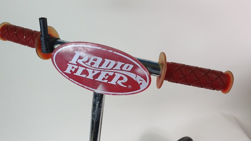 Vintage step Radio Flyer Little Red Scooter. S14, Tweedehands verkoop, Tweedehands verkoop, Gebruikt, Ophalen of Verzenden
