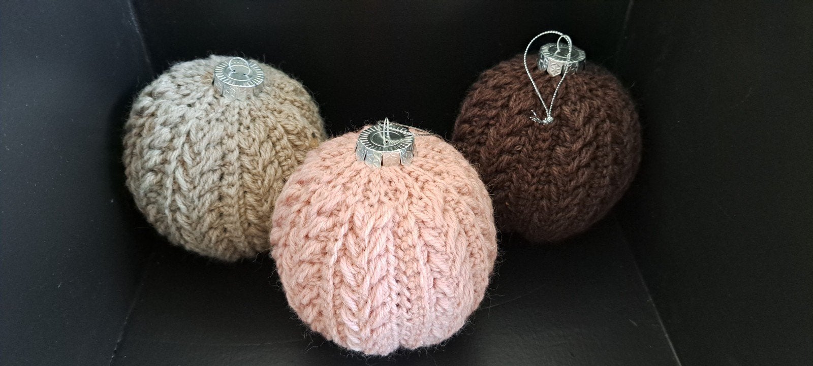 Set van  gehaakte kerstballen, Ophalen of Verzenden, Nieuw