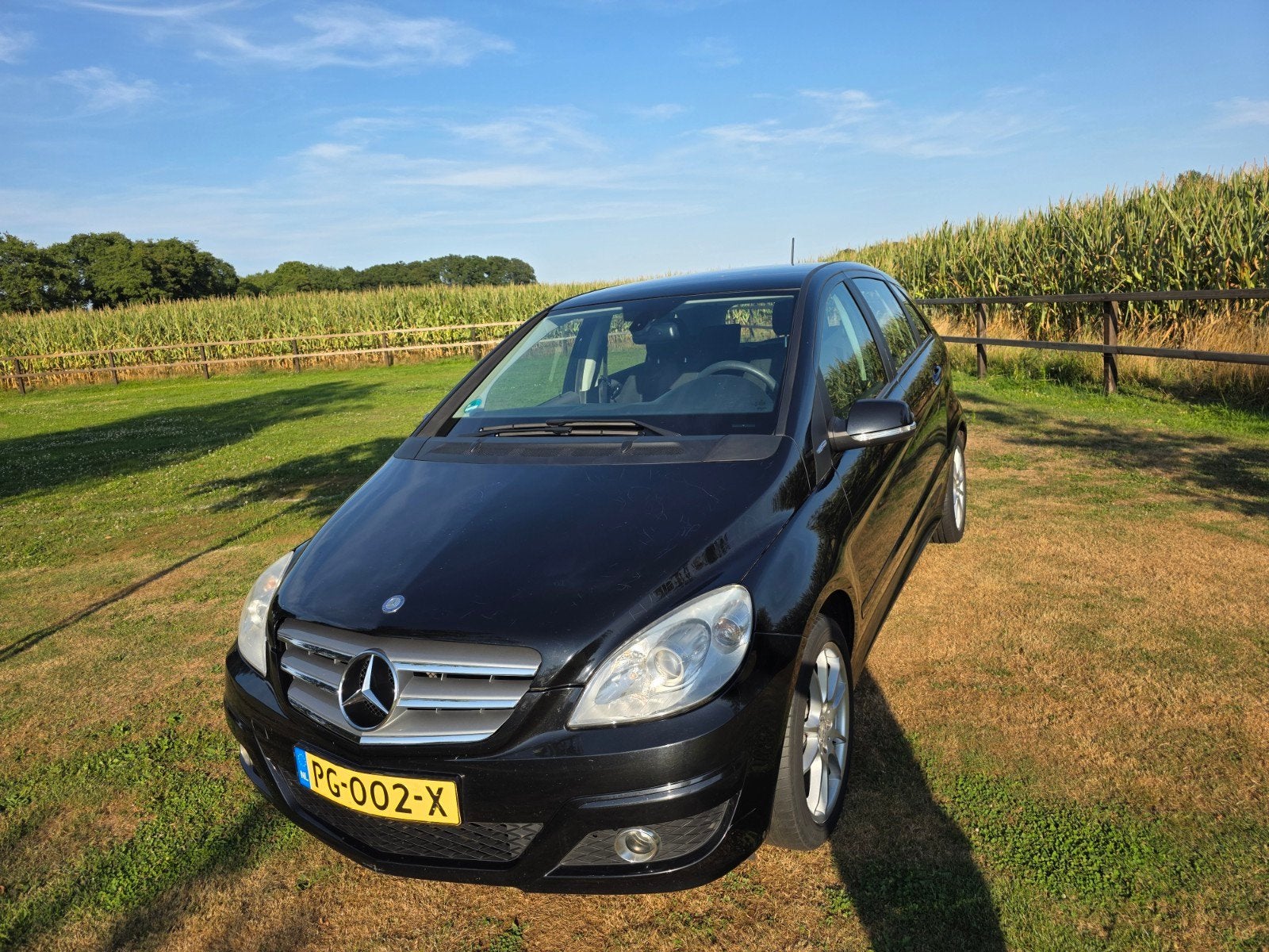 Mercedes B160 2011 pas apk en service D, nog jaren plezier!, Auto's, Voorwielaandrijving, 1498 cc, Zwart, Handgeschakeld