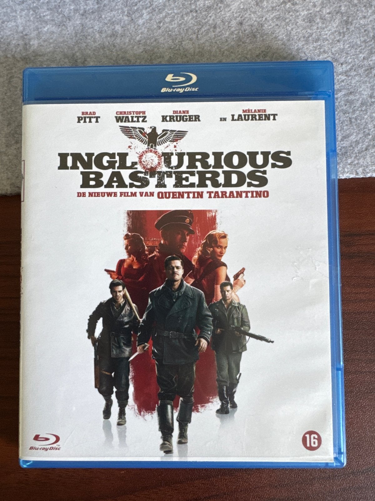 Inglourious Basterds Blu-ray - Quentin Tarantino, Vanaf 16 jaar, Nederlands, Film, Actie