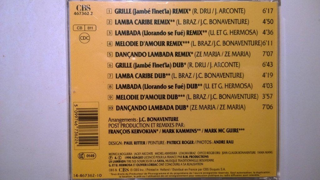 Kaoma - World Mix, Cd's en Dvd's, Cd's | Latin en Salsa, Ophalen of Verzenden, Zo goed als nieuw, Album