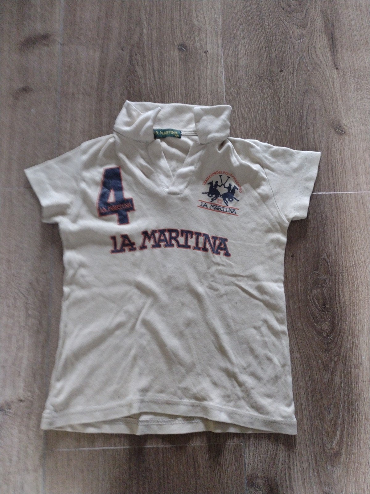 La Martina polo shirt maat 128, Ophalen, Gebruikt, Jongen of Meisje, La Martina