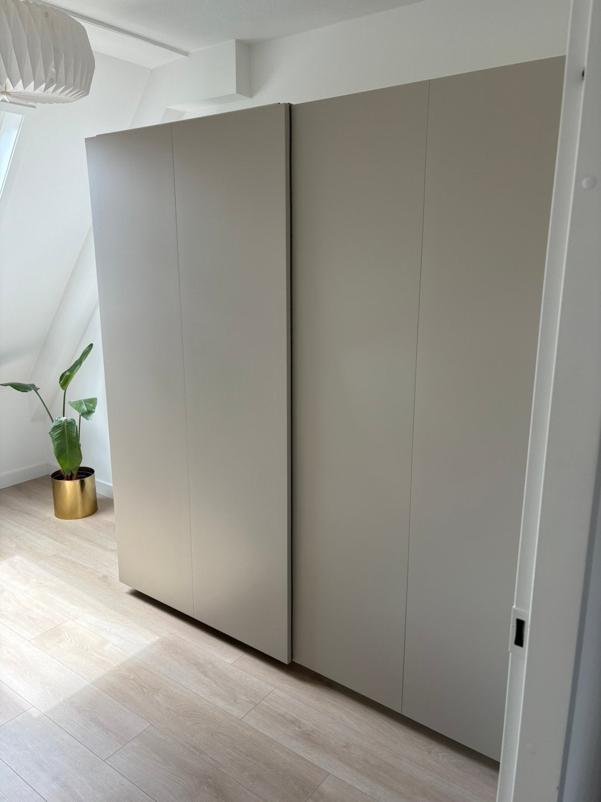 Ikea pax kast beige, Huis en Inrichting, Kasten | Kledingkasten, Ophalen, Zo goed als nieuw, 50 tot 75 cm, 200 cm of meer