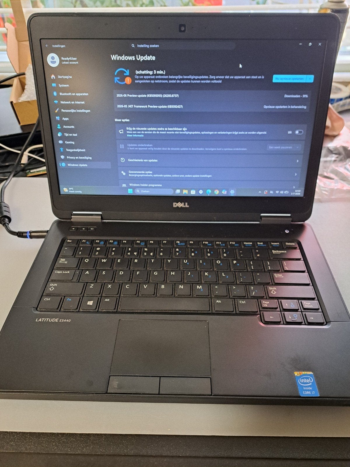 Dell Latitude E5440 Core i7  Windows 11 laptop € 90,-, Ophalen, 14 inch, 2 tot 3 Ghz, SSD