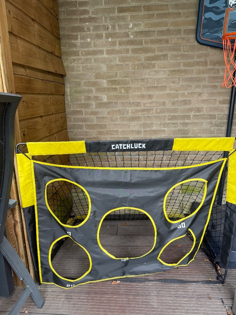 Voetbal goal met gaten, Groter dan maat XL, Ophalen, Gebruikt, Overige typen