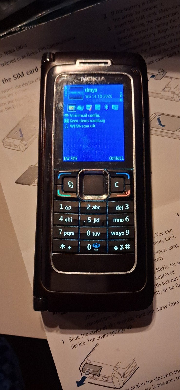 Nokia E90 Communicator | Perfecte Staat | met Boekjes, Telecommunicatie, Overige kleuren, -, Nokia, -