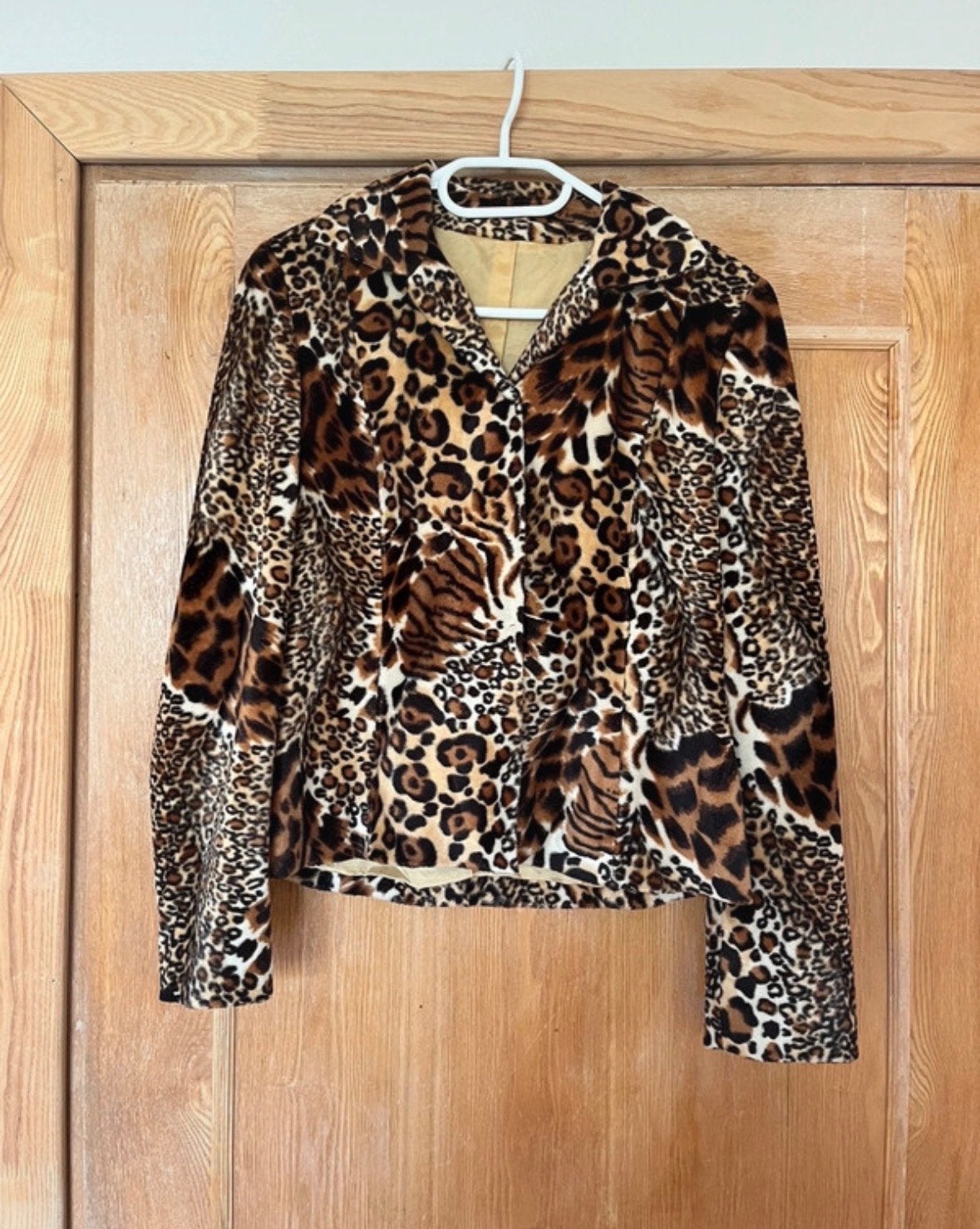 Nieuwe Designer Leopard Blazer/Jas - Zacht - Maat S, Ophalen of Verzenden, Nieuw, Maat 36 (S), Meerkleurig