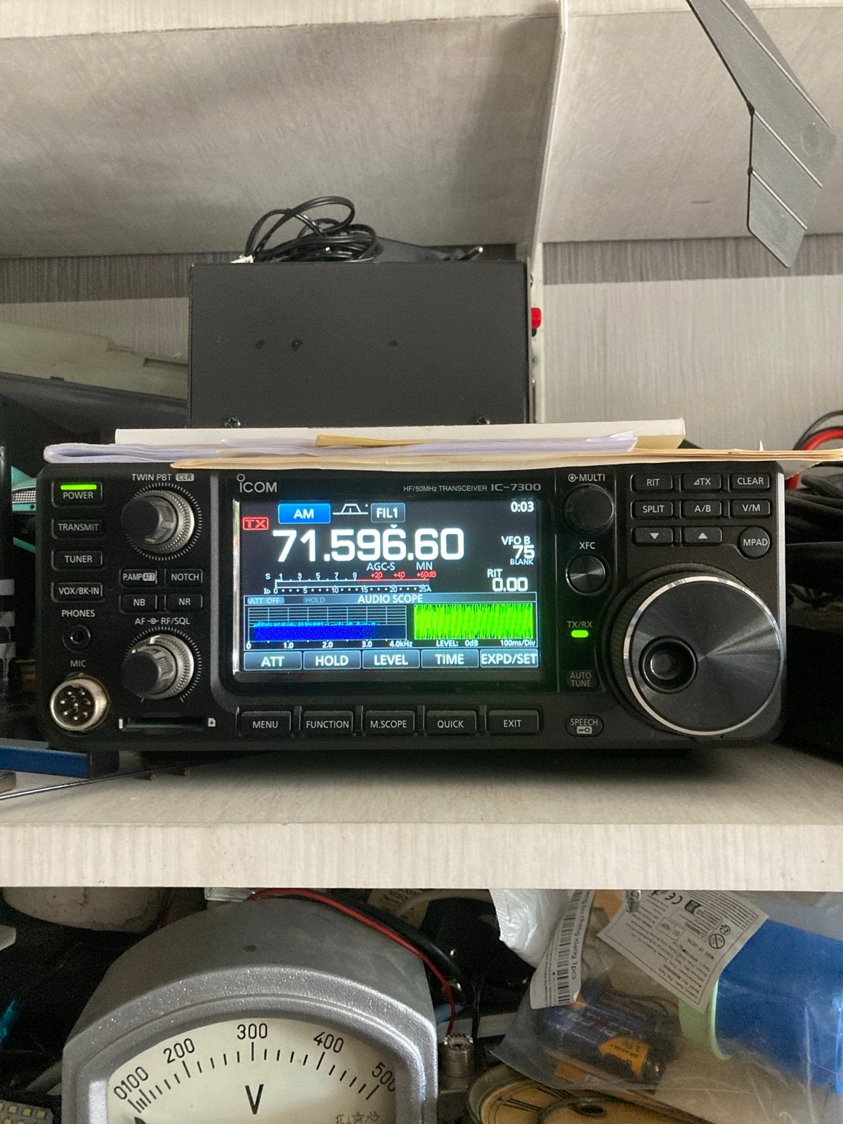 Icom IC-7300 met ingebouwde tuner, Ophalen, Zo goed als nieuw, Zender en Ontvanger
