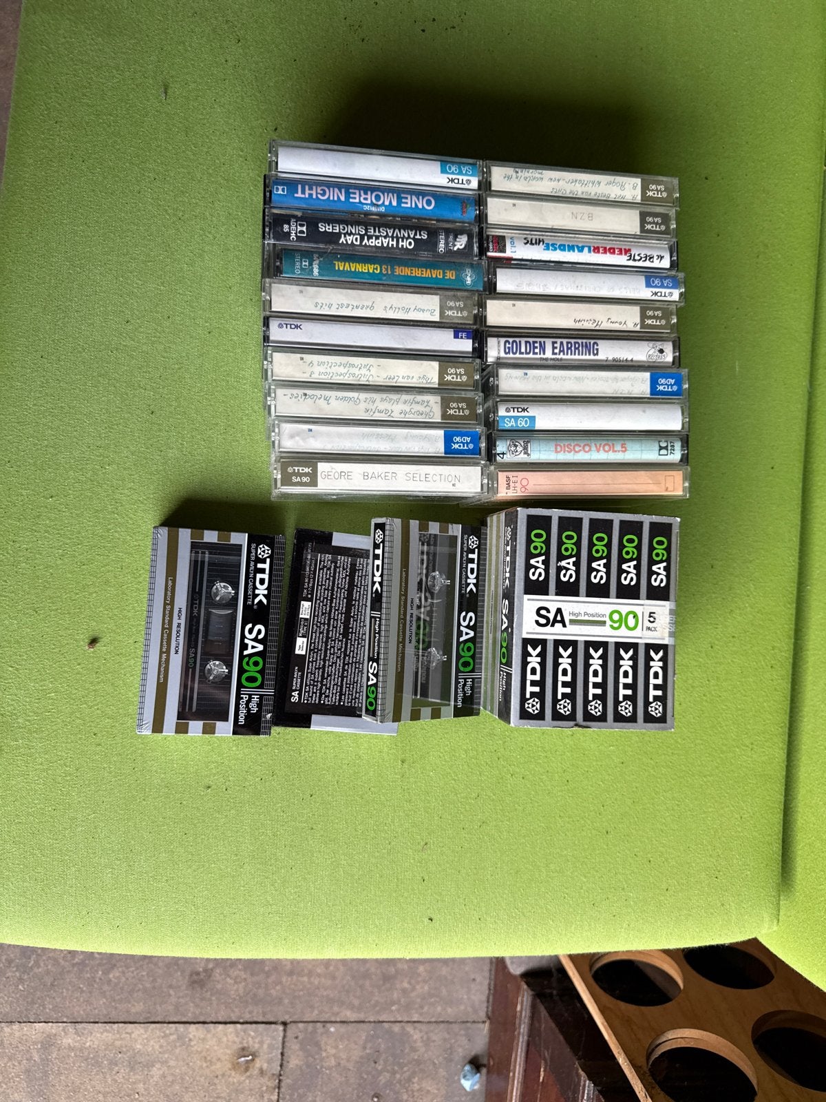 Partij van 29 Cassettes: Nieuw, Origineel en Opgenomen, Cd's en Dvd's, Cassettebandjes, Ophalen, Zo goed als nieuw, 26 bandjes of meer