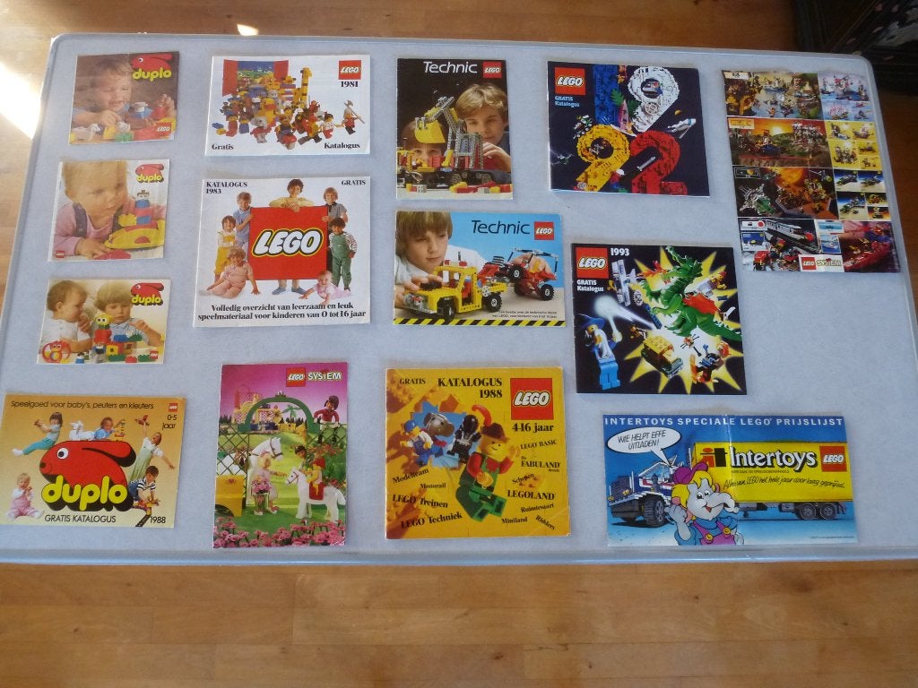 13 oude lego catalogi, Ophalen of Verzenden, Zo goed als nieuw, Overige typen