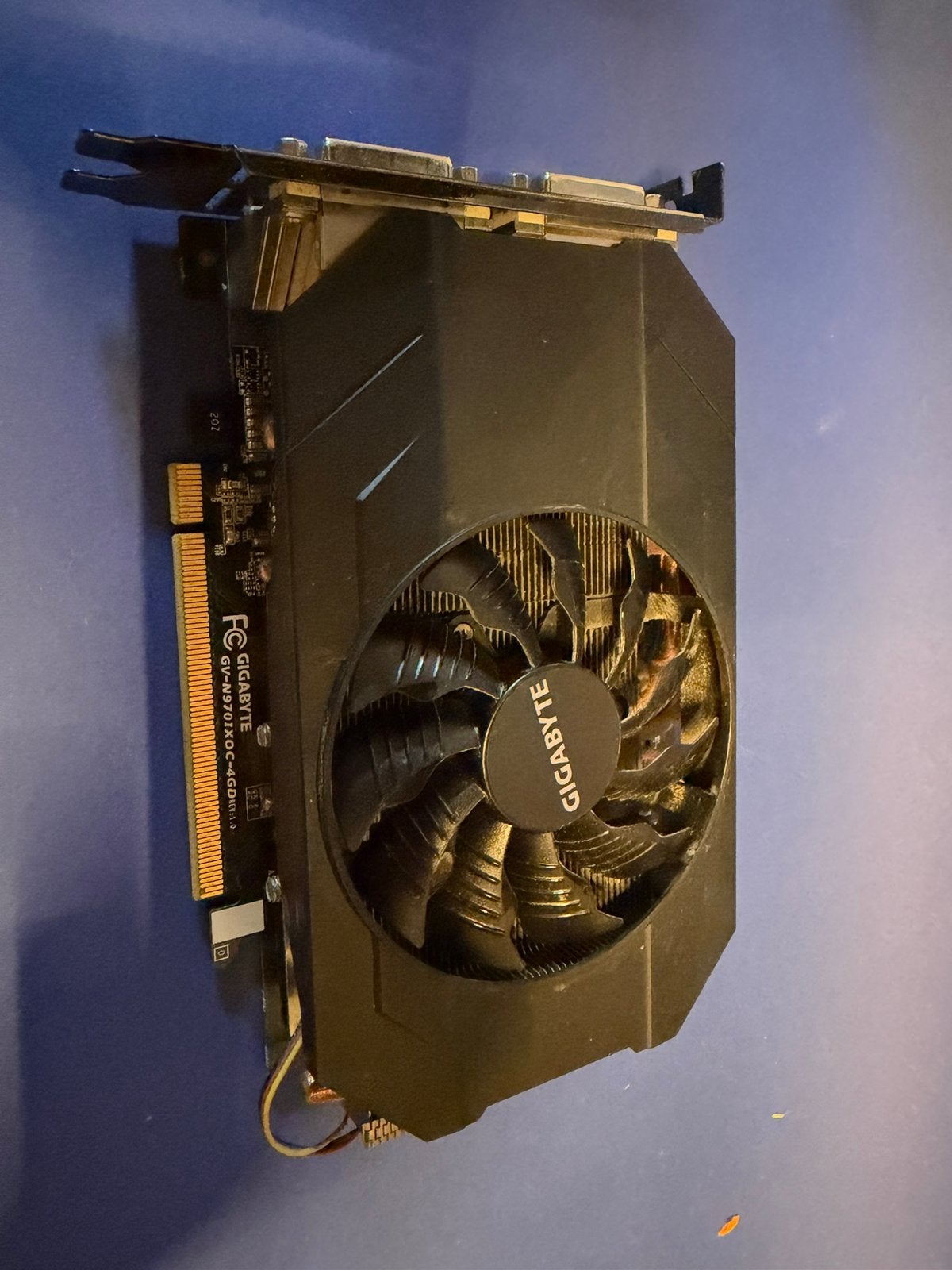 Gigabyte GTX 970 Mini ITX OC 4GB – GV-N970IXOC-4GD, PCI-Express 3, Gebruikt, Ophalen of Verzenden, GDDR5
