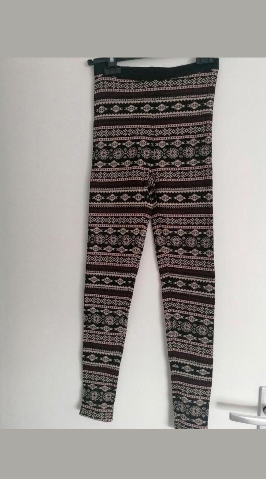 Nieuwe Legging met Patroon maat S, Legging, Zwart, Nieuw, Overige maten