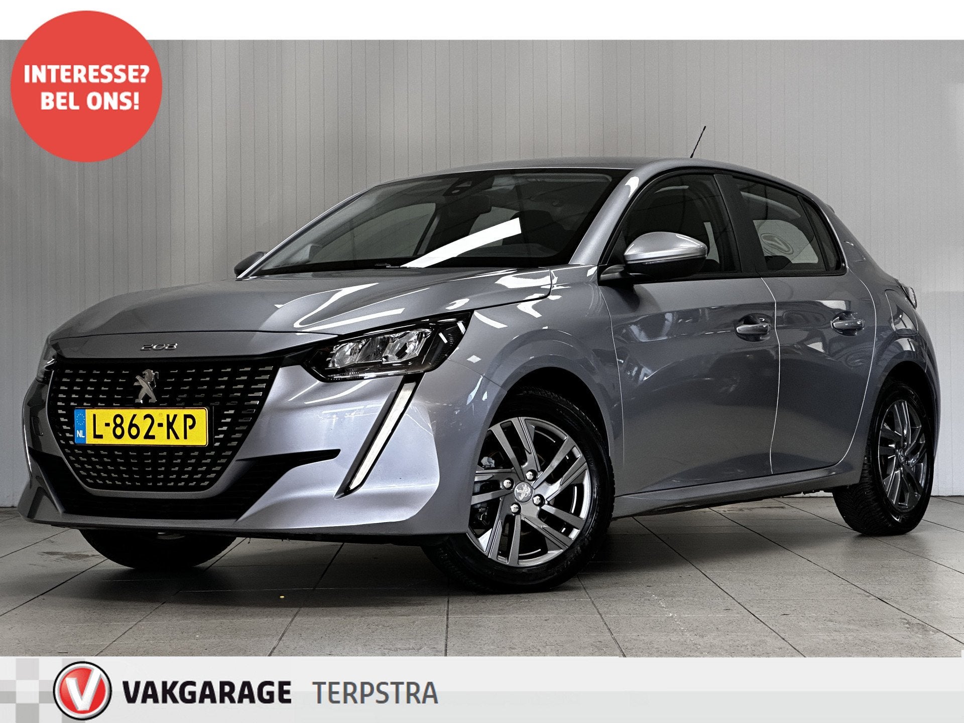 Peugeot 208 1.2 PureTech Active/ D-Riem Verv. 94.000KM!/ LED, Voorwielaandrijving, Stof, 1199 cc, Origineel Nederlands