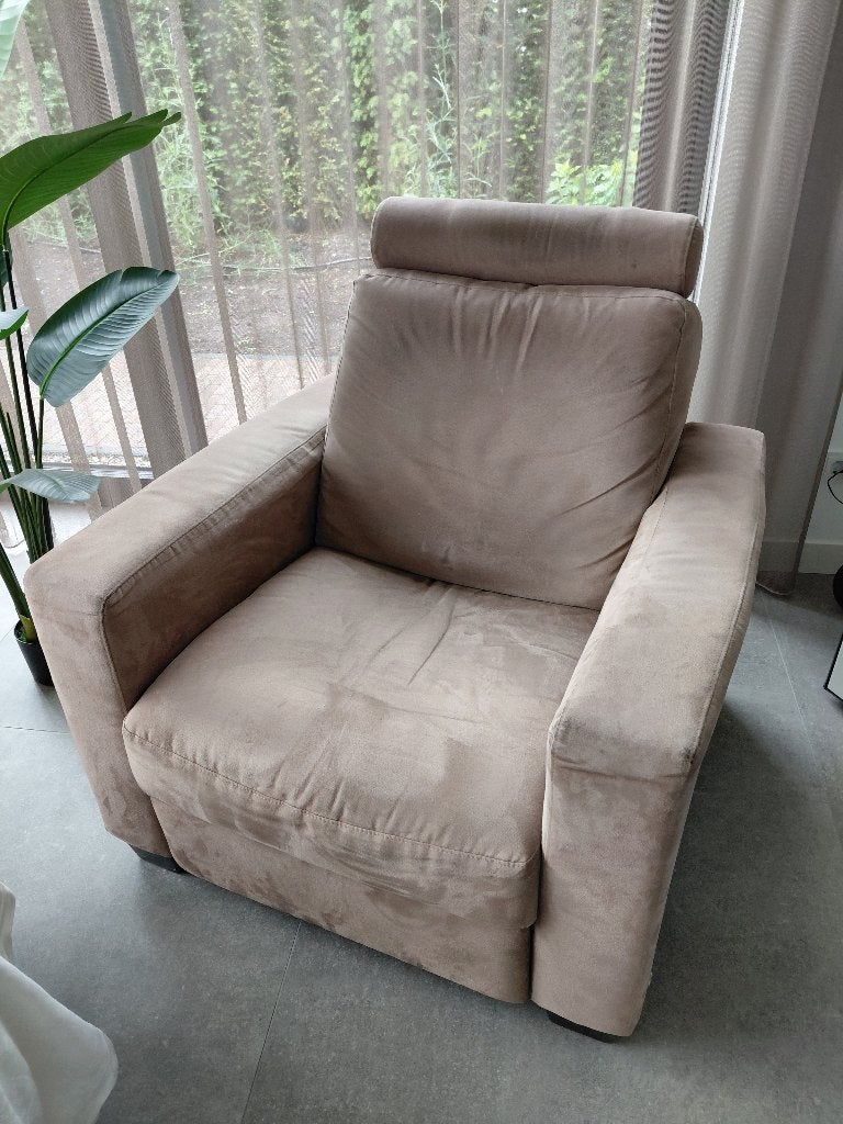 relaxfauteuil, Huis en Inrichting, Fauteuils, Ophalen, Gebruikt, Minder dan 75 cm, 50 tot 75 cm