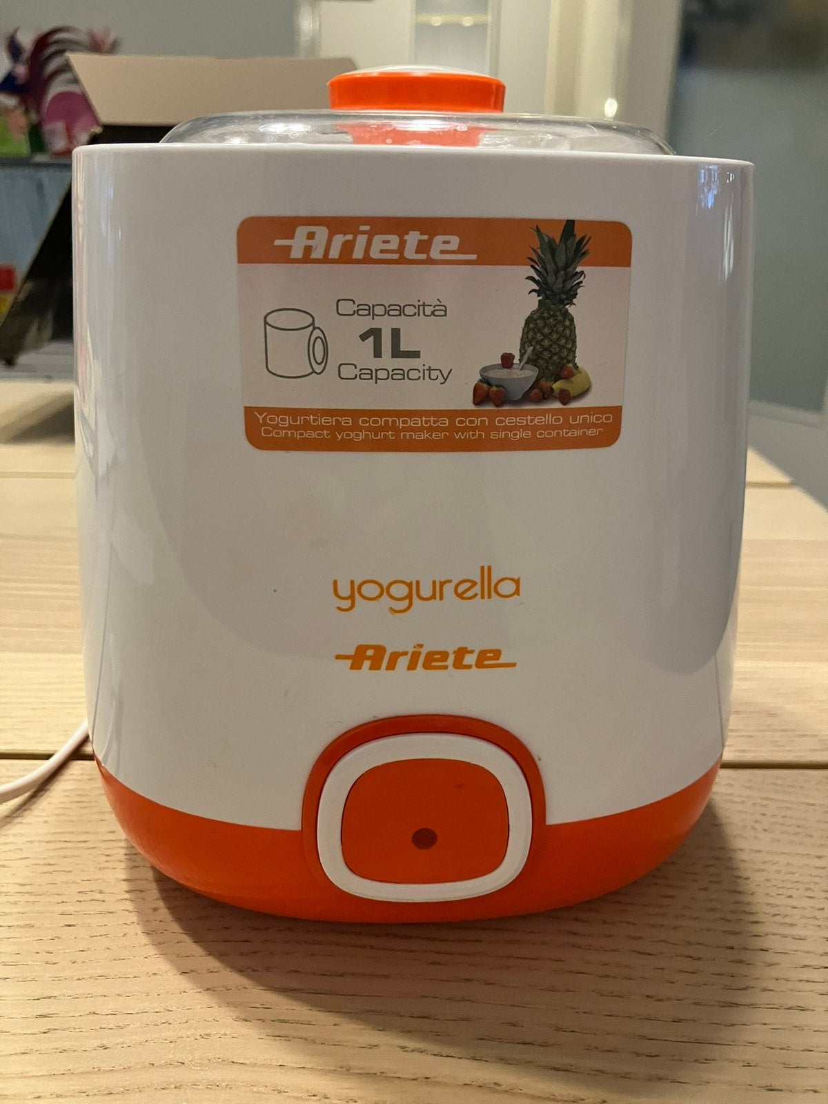 Yogurella Ariete 1L (yoghurtmaker), Ophalen, Gebruikt