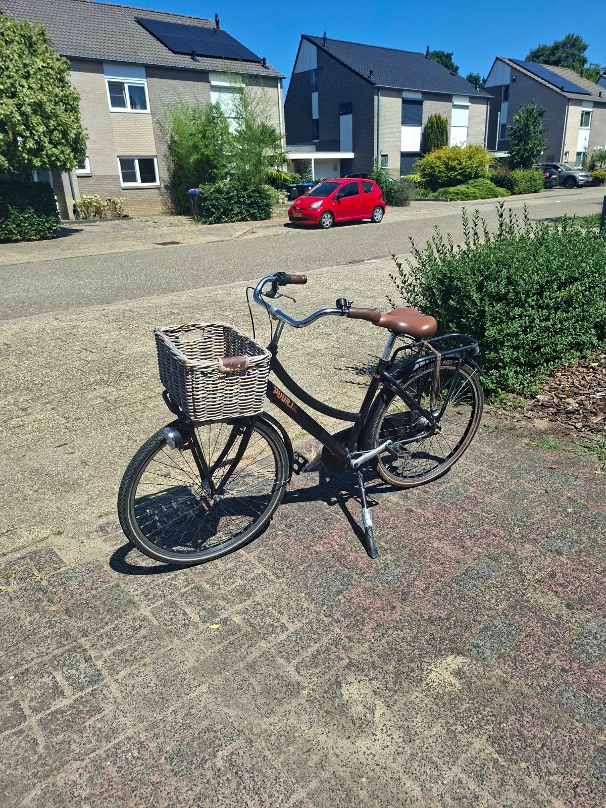 Gazelle PuurNl Damesfiets met Mandje - Goede Staat, Fietsen en Brommers, Terugtraprem, Gebruikt, 47 tot 50 cm, Versnellingen