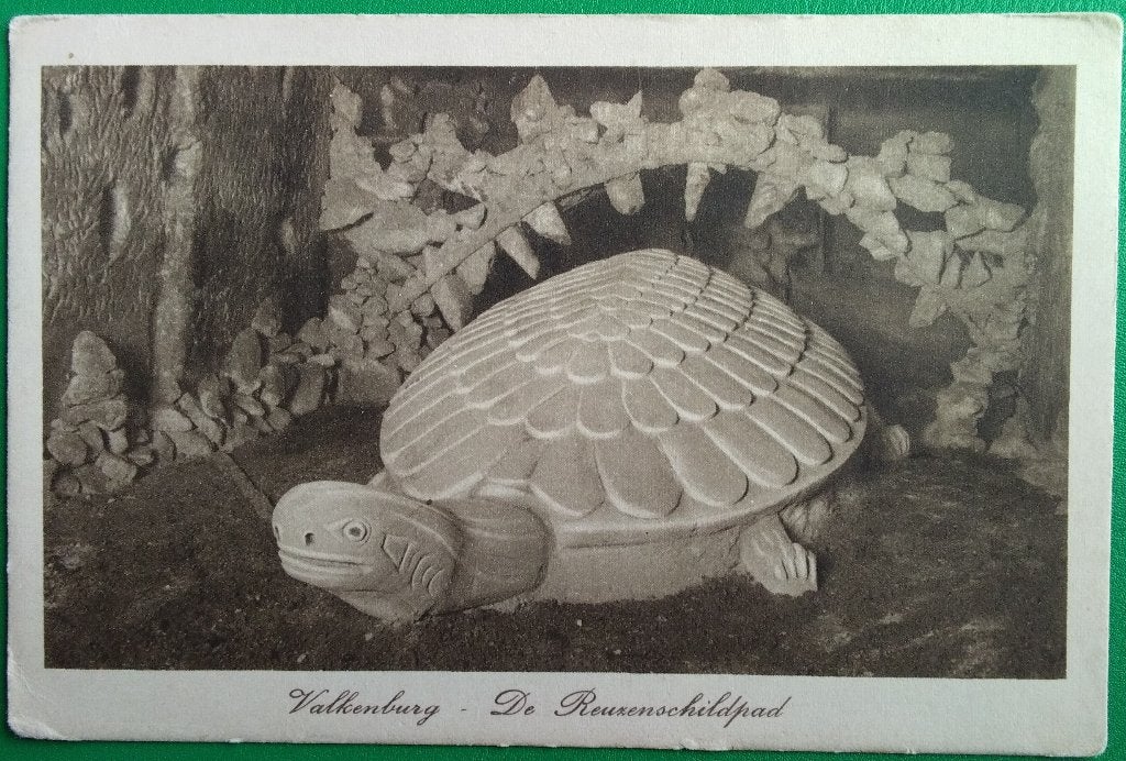 Valkenburg, De Reuzenschildpad. Klf, Verzenden, 1940 tot 1960, Ongelopen, Limburg