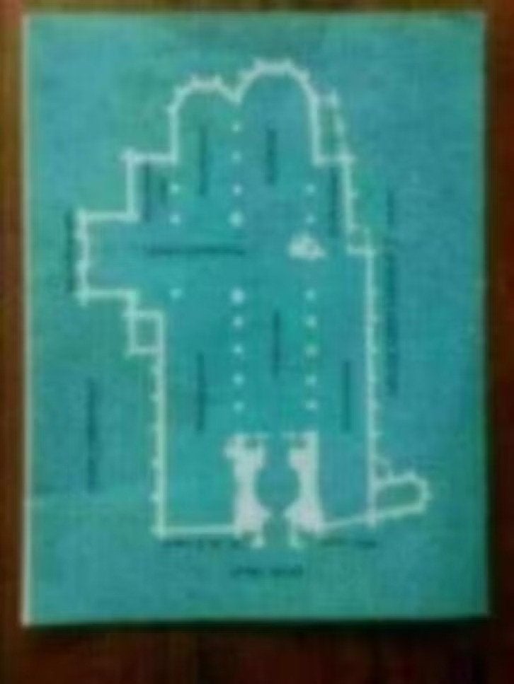 Folder Delft oude kerk uit het jaar 1961, Ophalen of Verzenden, 20e eeuw of later, Gelezen