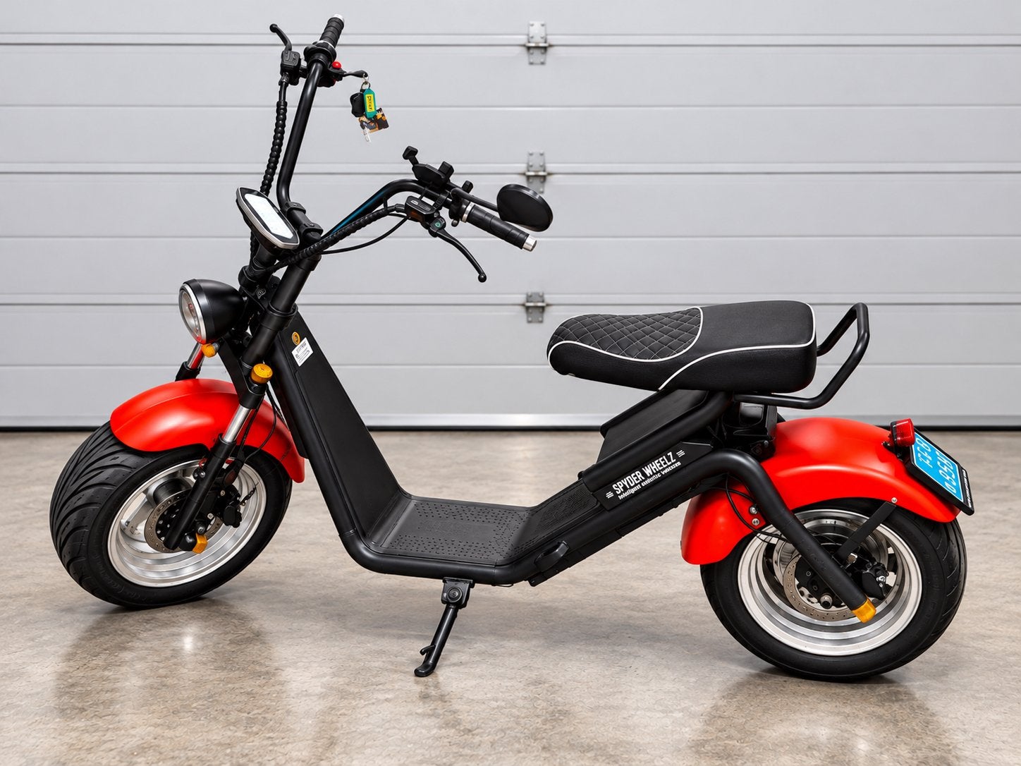 Spyder Wheelz E-Chopper | Elektrische snorscooter | 2.899 km, Ophalen, Zo goed als nieuw, Elektrisch, Overige merken