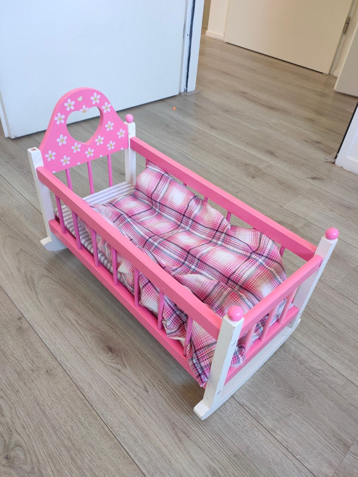 Poppenbed, Ophalen, Babypop