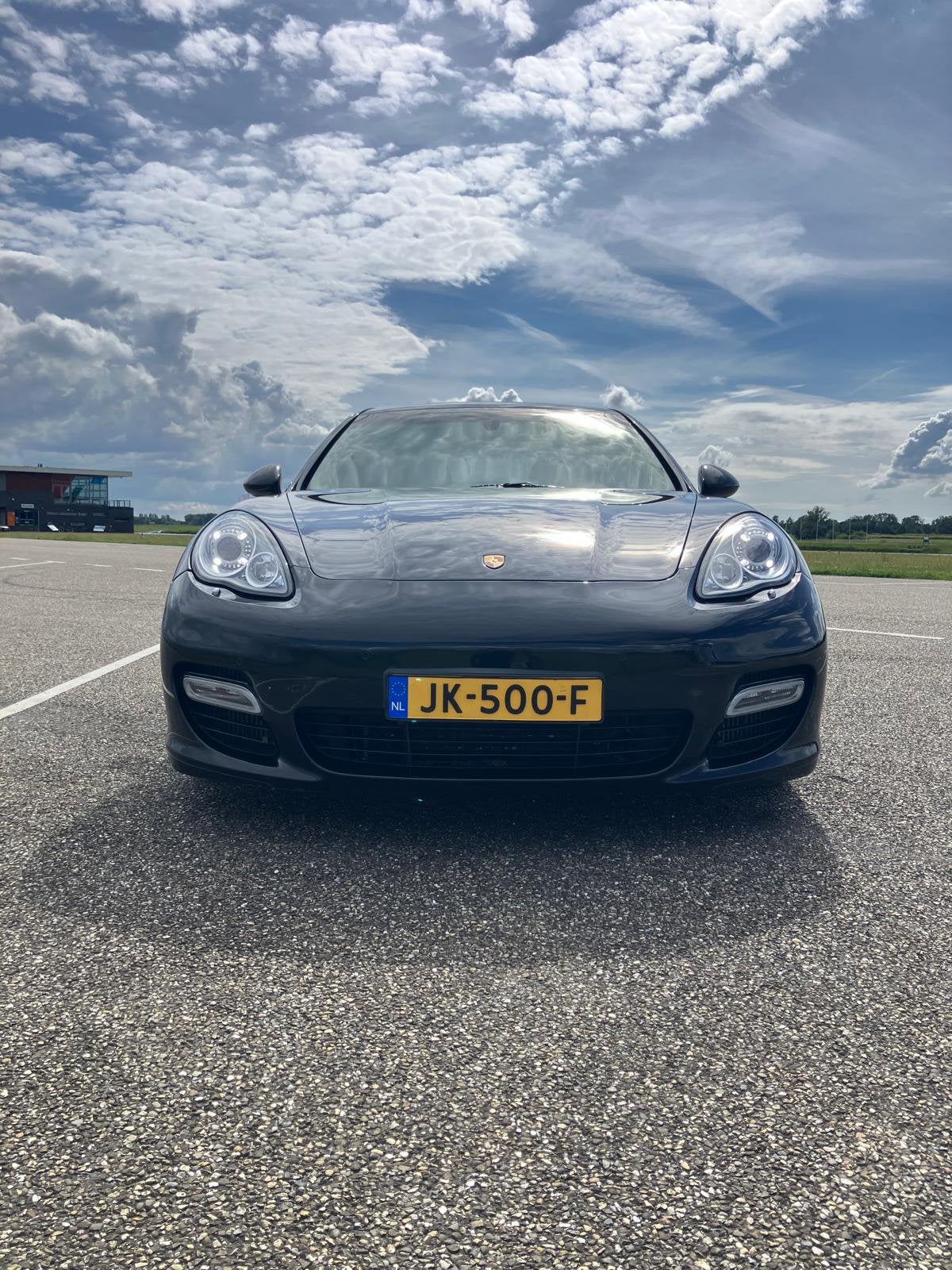 Porsche Panamera 4.8 Turbo 4 PDK 2010 Zwart, Auto's, Automaat, 8 cilinders, 501 pk, 4 stoelen