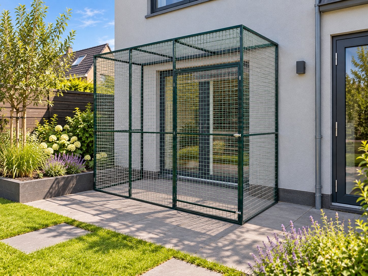Aluminium kattenrennen, op maat gemaakt!, 4221LV, Info@vandoorntimmerwerken.com, Ophalen of Verzenden, Van Doorn timmerwerken
