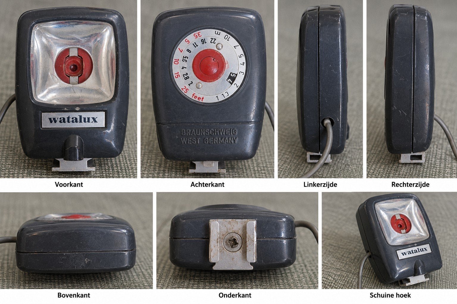 Vintage Watalux lichtmeter Made in Germany, Audio, Tv en Foto, Ophalen of Verzenden