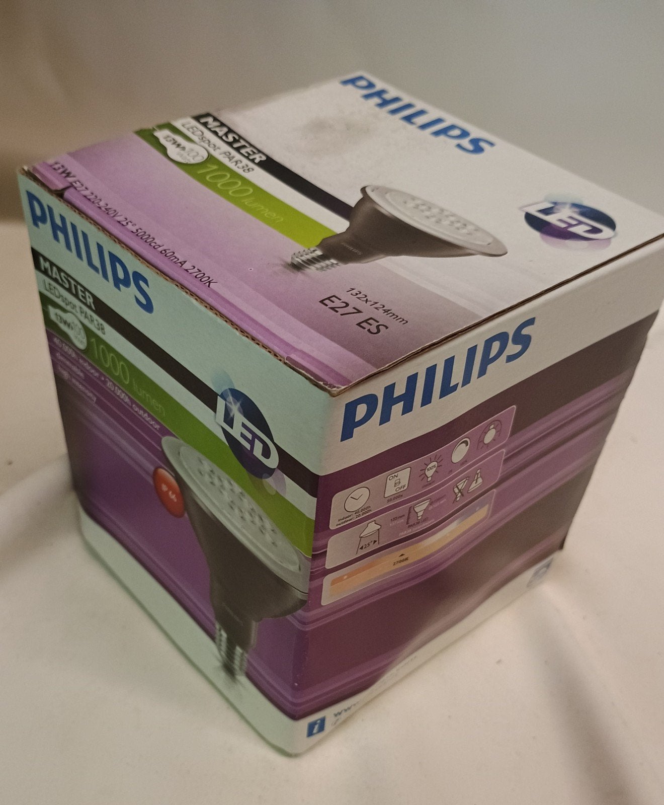 Philips Master LEDspot PAR38 E27 13W (100W) 1000 lumen, Ophalen of Verzenden