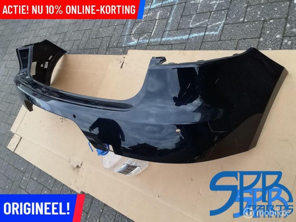 Achterbumper PORSCHE MACAN LC9X 6X PDC 95B807421 BUMPER, Gebruikt, Porsche, Ophalen of Verzenden, Achter