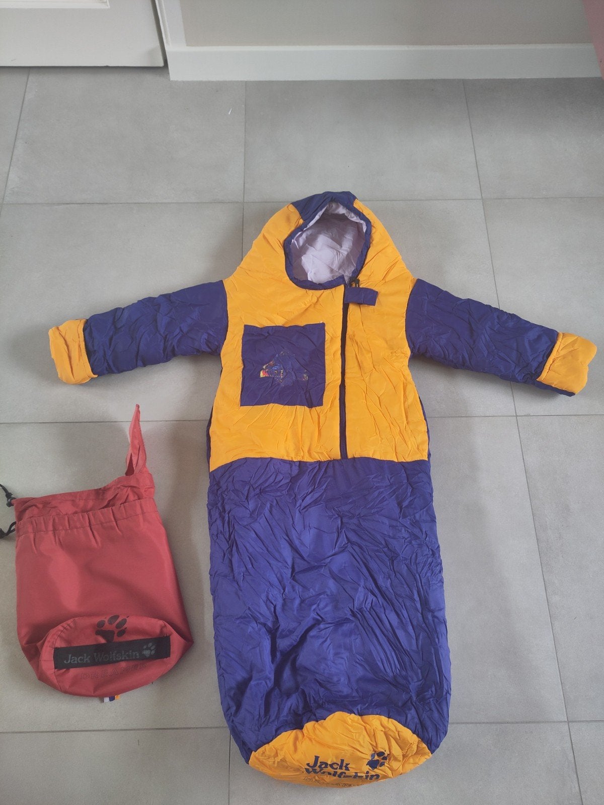 Jack Wolfskin Dreamer Kinderslaapzak - Warm & Comfortabel, Ophalen of Verzenden, Gebruikt