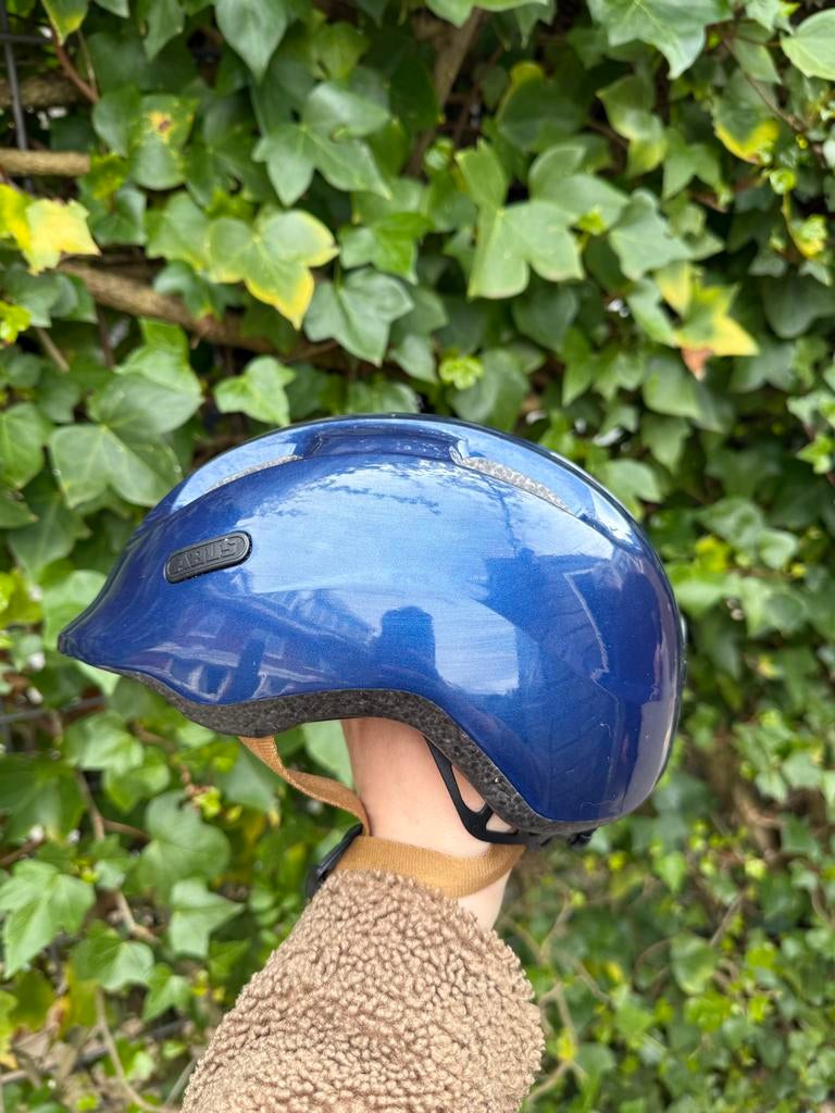 Kinderhelm Abus Smiley 3.0 maat XS, Ophalen of Verzenden, Zo goed als nieuw, XS, Jongen of Meisje