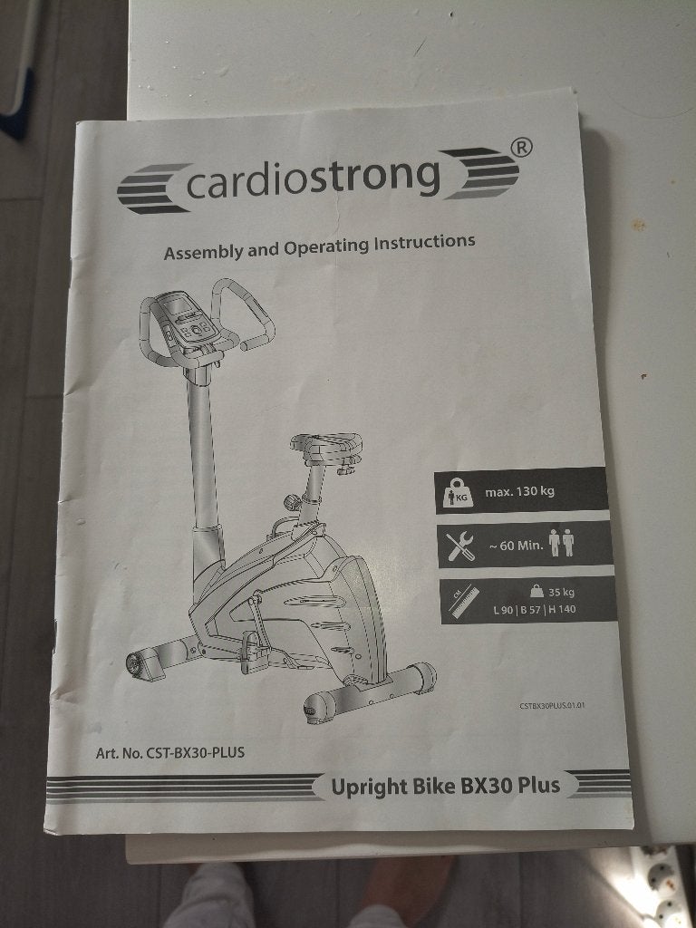 Foto 6 van Cardio strong fiets BX30-plus