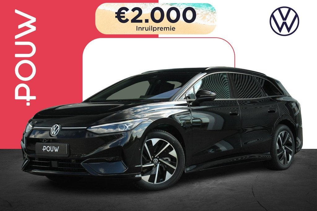 Volkswagen ID.7 Tourer 286pk Limited Edition 77 kWh | Black, Auto's, Volkswagen, Bedrijf, Te koop, ID.7, ABS, Achteruitrijcamera