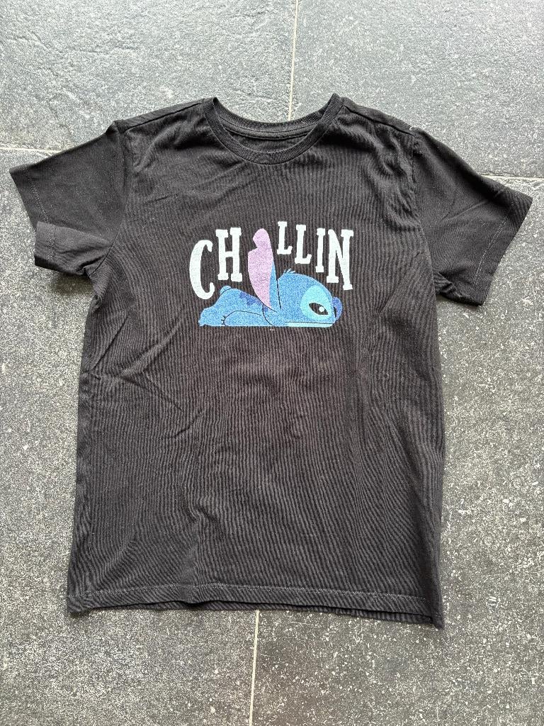 Shirt Stitch Disney 146, Disney, Jongen of Meisje, Ophalen of Verzenden, Zo goed als nieuw