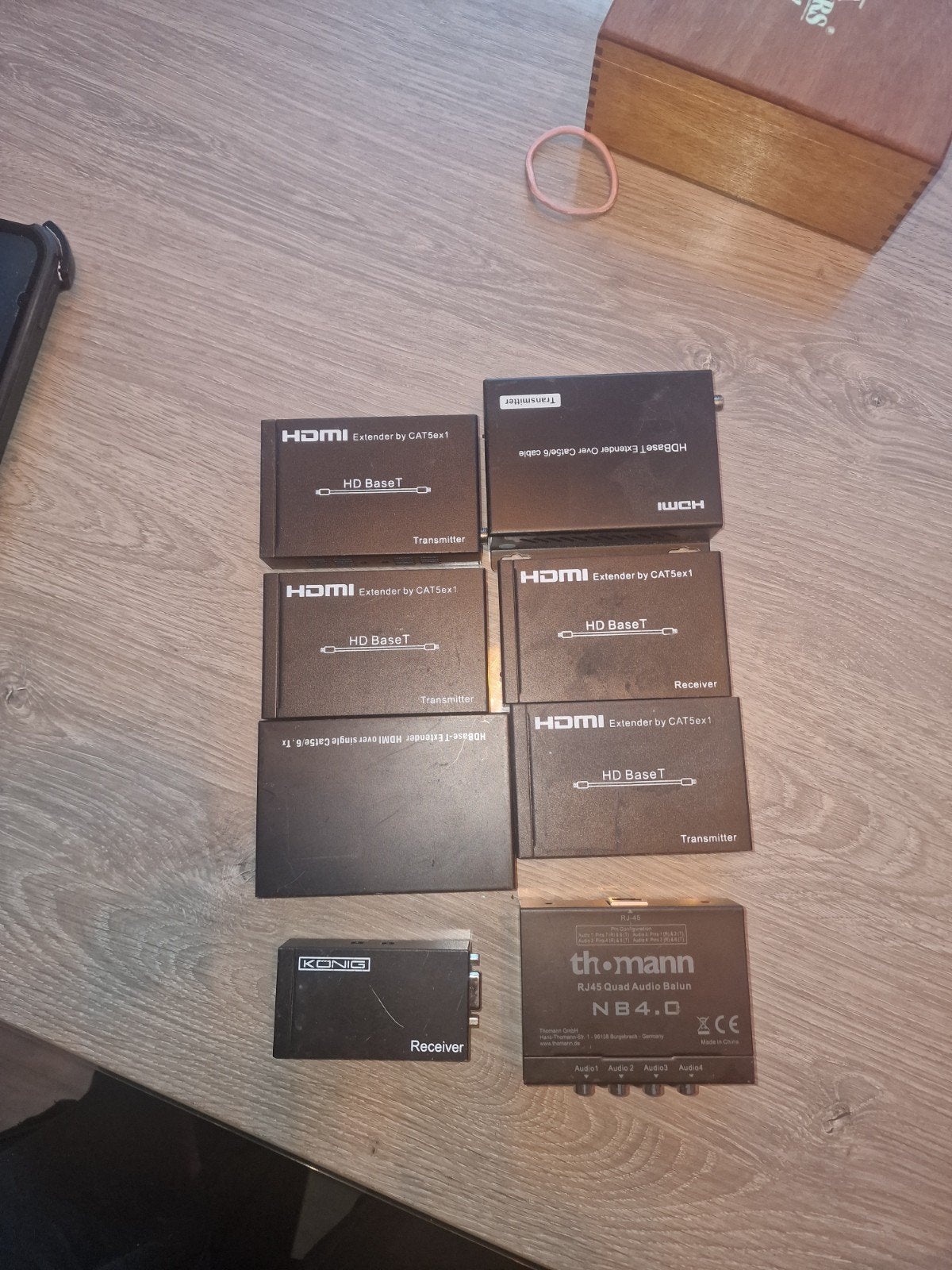 Partij computer/audio spullen - HDMI extenders, balun, Computers en Software, Overige Computers en Software, Ophalen of Verzenden
